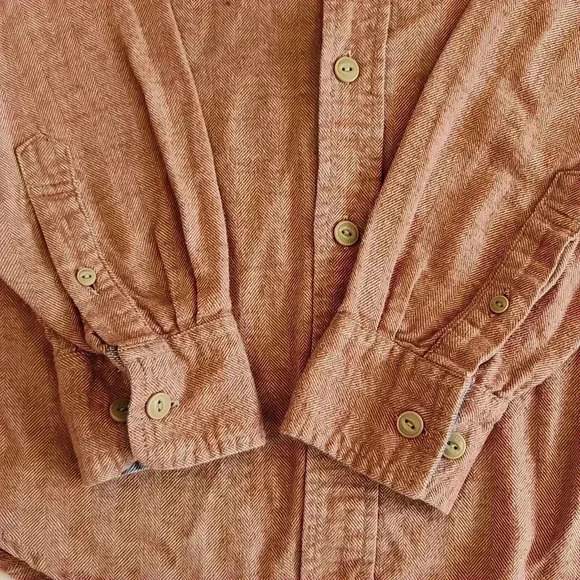 Weatherproof Collar Flannel Button Down Shirt Size S - Picture 2 of 8